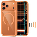 Kryt Tech-Protect MagOne CC iPhone 18/17 Pro Max - oranžový