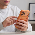 Kryt Tech-Protect MagOne CC iPhone 18/17 Pro Max - oranžový