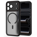 Kryt Tech-Protect MagCam iPhone 18/17 Pro Max - matná černá/červen