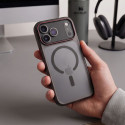 Kryt Tech-Protect MagCam iPhone 18/17 Pro Max - matná černá/červen