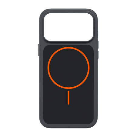Kryt SBS D3O CORE pro iPhone 18/17 Pro Max - černá/oranžová