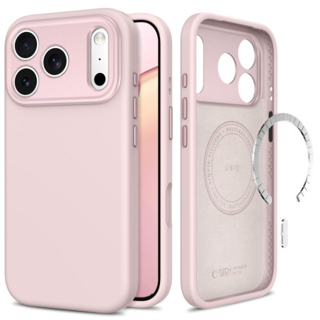 Kryt Tech-Protect UNIQ MagSafe iPhone 18 Pro Max - růžový