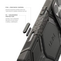 Kryt UAG MONARCH PRO MagSafe pro iPhone 18/17 Pro Max - carbon fiber