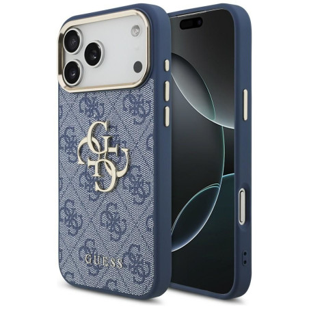 Kryt Guess 4G Classic Logo pro iPhone 18 Pro Max modrý