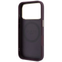 Kryt Guess STRIPE PEONY 4G Logo pro iPhone 18 Pro Max - burgundy
