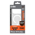 Kryt SBS D3O ACTIVE iPhone 18/17 Pro Max - transparent