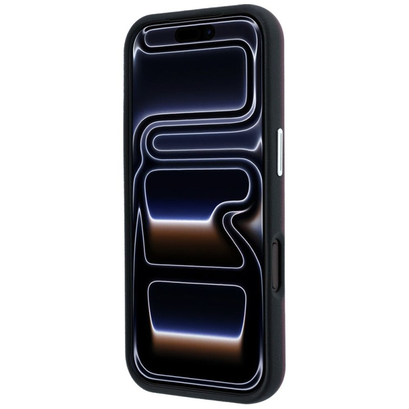 Kryt BMW SIGN INCLINED DEBOSS LETTERS pro iPhone 18 Pro Max/17 Pro Max - burgundy