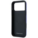 Kryt BMW M Carbon Metal Logo pro iPhone 18 Pro Max/17 Pro Max - modrý