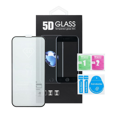 Ochranné sklo 5D Full Glue OEM iPhone 18 Pro Max - matná černá