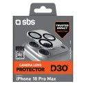 SBS D3O Camera Lens Protector pro iPhone 18 Pro Max