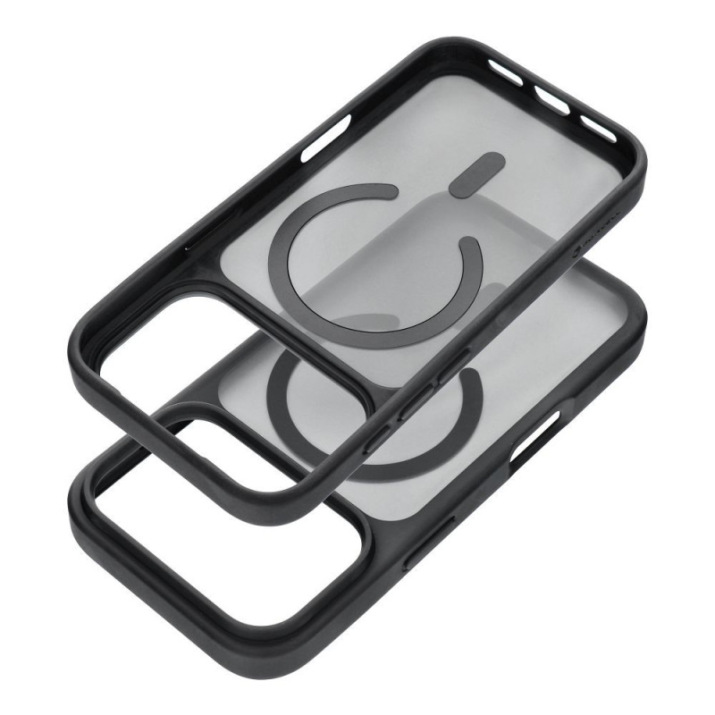 Kryt Forcell F-PROTECT Smoke Hybrid Premium Lite pro iPhone 18 Pro / 17 Pro - black