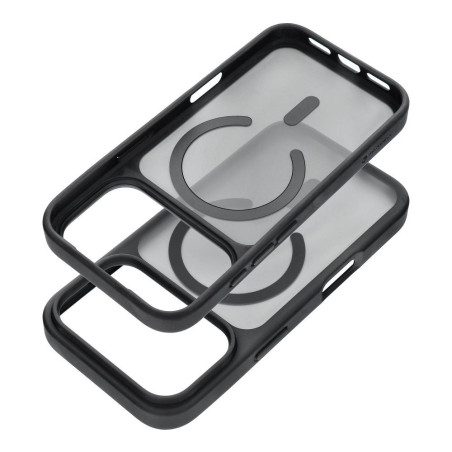 Kryt Forcell F-PROTECT Smoke pro iPhone 18/17 Pro - black