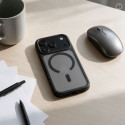 Kryt Forcell F-PROTECT Smoke pro iPhone 18/17 Pro - black