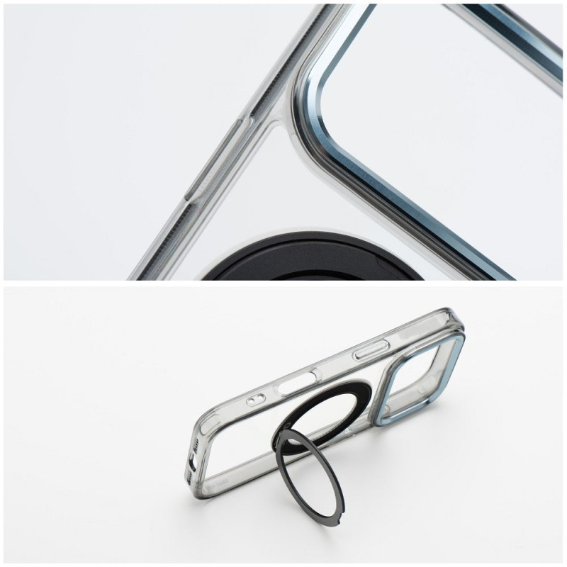Kryt OEM FRAME CIRCLE STAND pro iPhone 18 Pro / 17 Pro - black
