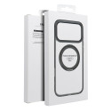 Kryt OEM FRAME CIRCLE STAND iPhone 18 Pro - black