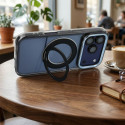 Kryt OEM FRAME CIRCLE STAND iPhone 18 Pro - black