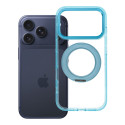 Kryt OEM FRAME CIRCLE STAND pro iPhone 18 Pro - světle modrá