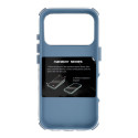 Kryt OEM MATRIX pro iPhone 18 Pro - matrix blue