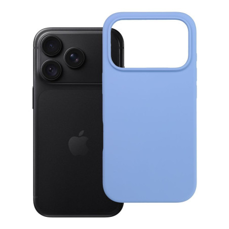 Kryt OEM Silicone 2mm iPhone 18 Pro / 17 Pro light blue