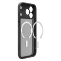Kryt Spigen ULTRA HYBRID MagSafe pro iPhone 18 Pro - frost black