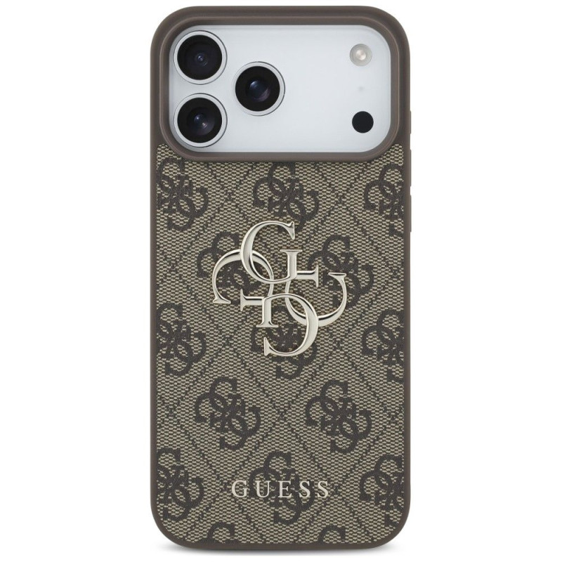 Kryt GUESS 4G pro iPhone 18 Pro / 17 Pro - hnědá