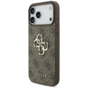 Kryt GUESS 4G pro iPhone 18 Pro / 17 Pro – hnědá