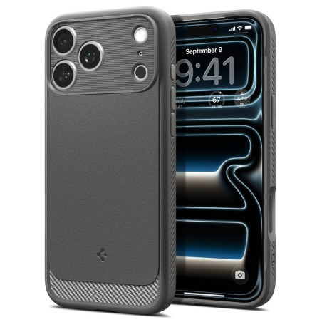 Kryt Spigen RUGGED ARMOR pro iPhone 18 Pro - šedá