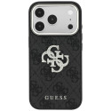 Kryt Guess 4G & BIG STRASS LOGO pro iPhone 18 Pro - hnědý