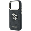 Kryt Guess 4G & BIG STRASS LOGO pro iPhone 18 Pro - hnědý