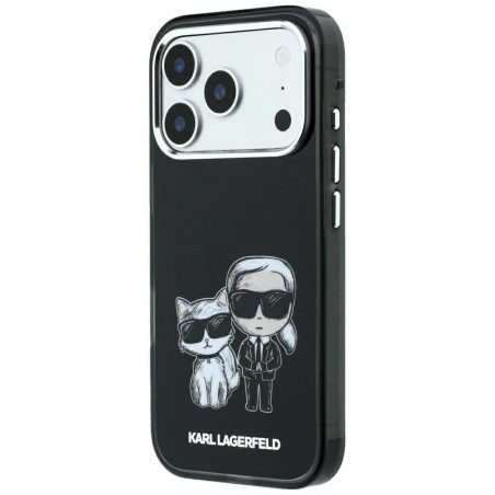 Kryt Karl Lagerfeld BODIES SKETCH iPhone 18 Pro - black