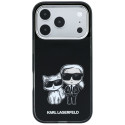 Kryt Karl Lagerfeld BODIES SKETCH iPhone 18 Pro - black