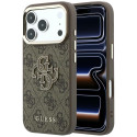 Kryt Guess 4G & Big Resin Logo pro iPhone 18 Pro – hnědý