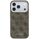 Kryt Guess 4G & Big Resin Logo pro iPhone 18 Pro – hnědý