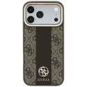 Kryt GUESS 4G pro iPhone 18 Pro - hnědý (MagSafe)