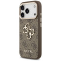 Kryt Guess GUE005483 pro iPhone 18 Pro / 17 Pro – hnědá zlatá