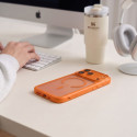 Kryt Tech-Protect MagPeak iPhone 18 Pro/17 Pro - matná oranžová