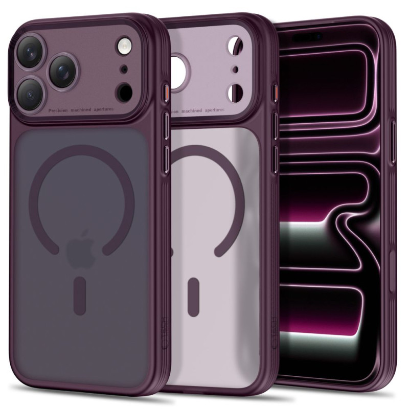 Kryt Tech-Protect MagPrime MagSafe pro iPhone 18 Pro / 17 Pro - dark cherry mat