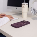 Kryt Tech-Protect MagPeak iPhone 18 Pro/17 Pro – clear burgundy