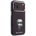 Kryt Karl Lagerfeld IKONIK SKETCH iPhone 18 Pro - burgundy