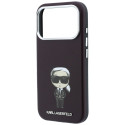 Kryt Karl Lagerfeld IKONIK SKETCH iPhone 18 Pro - burgundy