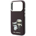 Kryt Karl Lagerfeld iPhone 18 Pro /17 Pro MagSafe - burgudny