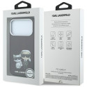Kryt Karl Lagerfeld iPhone 18 Pro /17 Pro MagSafe - burgudny