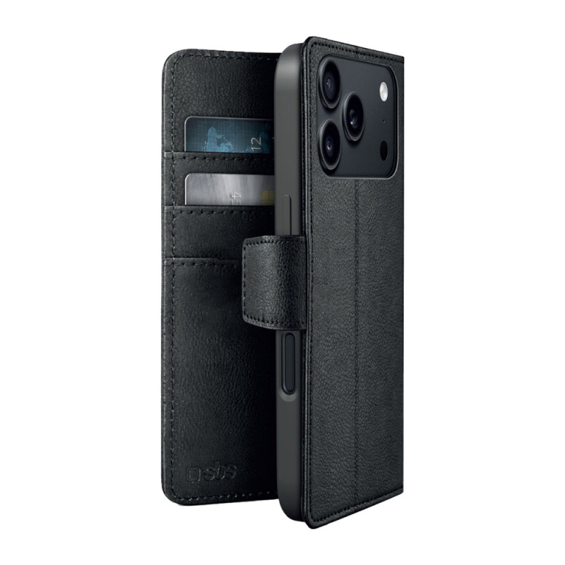 Kryt SBS Wallet Classic Mag pro iPhone 18 Pro - černý