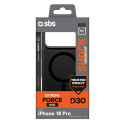 Kryt SBS D3O Force pro iPhone 18 Pro - black