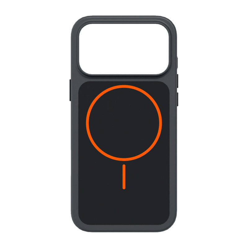 Kryt SBS D3O CORE pro iPhone 18 Pro / 17 Pro - černá/oranžová