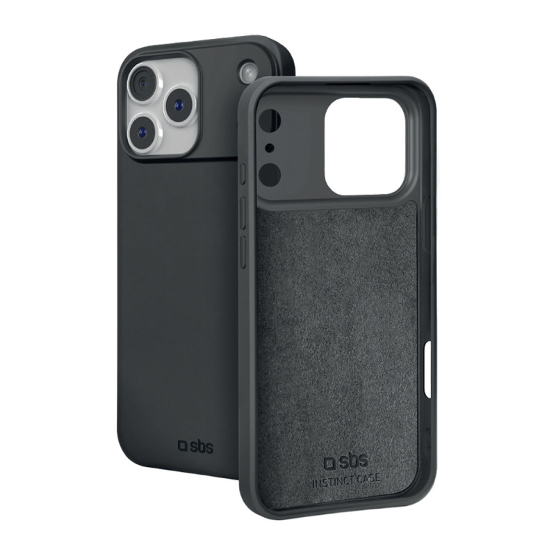 Kryt SBS Instinct Case pro iPhone 18 Pro / 17 Pro - black