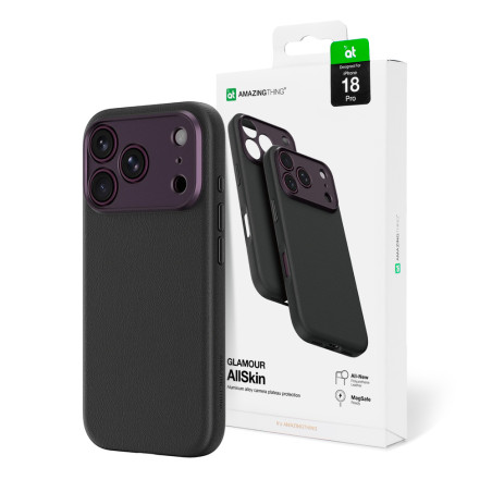 Kryt AmazingThing Glamour AllSkin iPhone 18 Pro - fialová