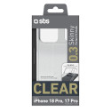Kryt SBS Skinny Cover iPhone 18 Pro/17 Pro transparentní