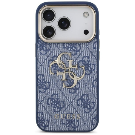 Kryt Guess 4G Big Classic Logo pro iPhone 18 Pro - modrá