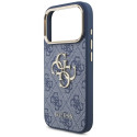 Kryt Guess 4G Big Classic Logo pro iPhone 18 Pro - modrá